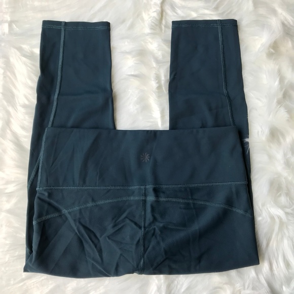 NWOT Athleta Blue Stealth Capri - Picture 3 of 6
